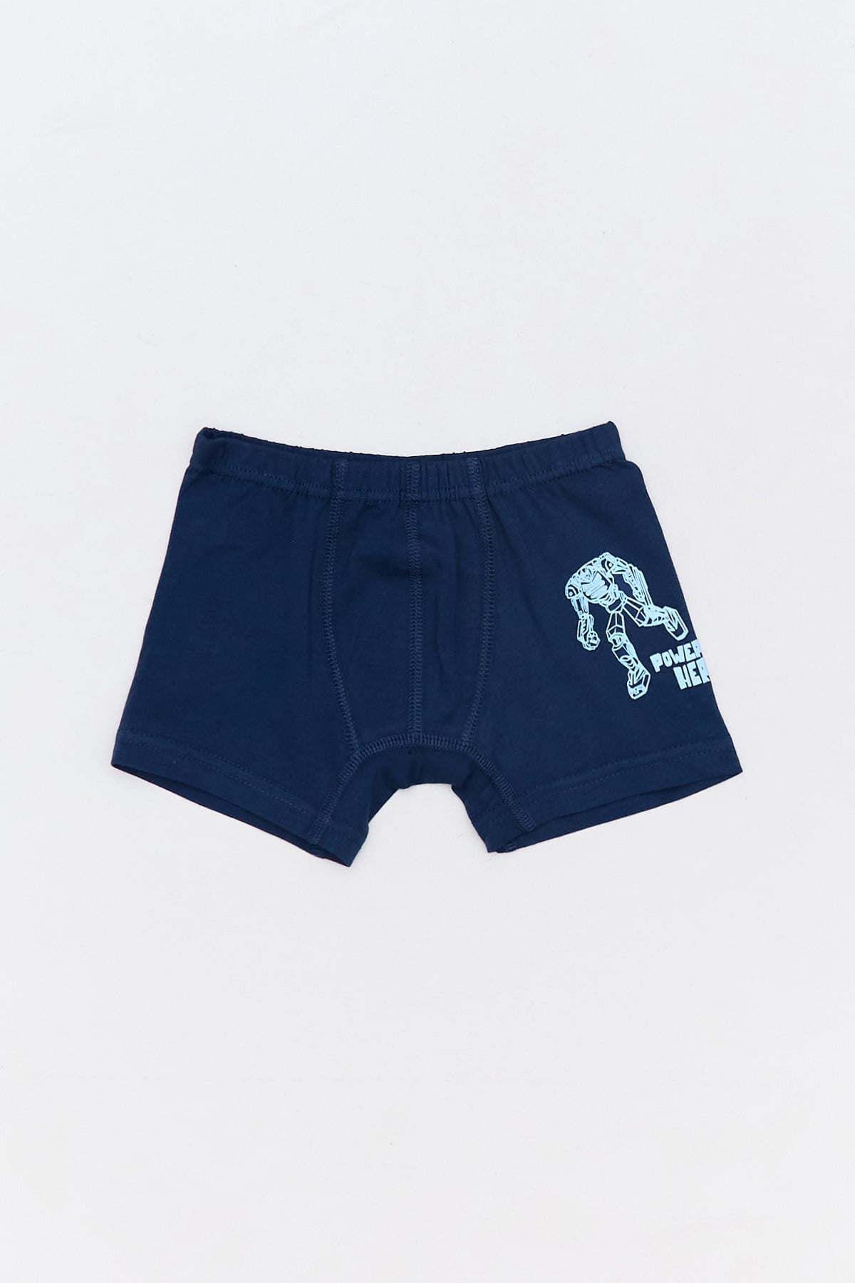 Powerful Hero Baskılı Erkek Çocuk 3 Lü Boxer 3