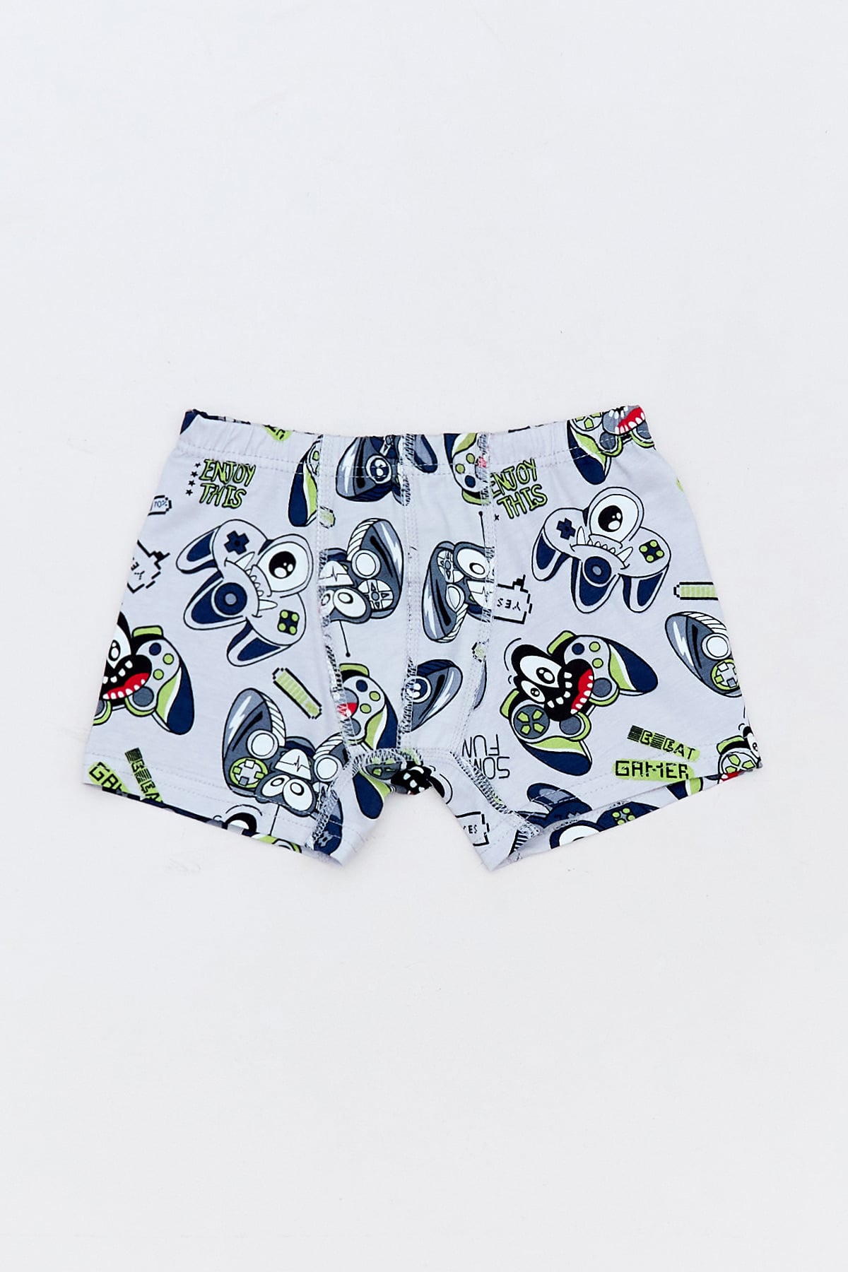 Canavar Baskılı Erkek Çocuk 3 Lü Boxer 4