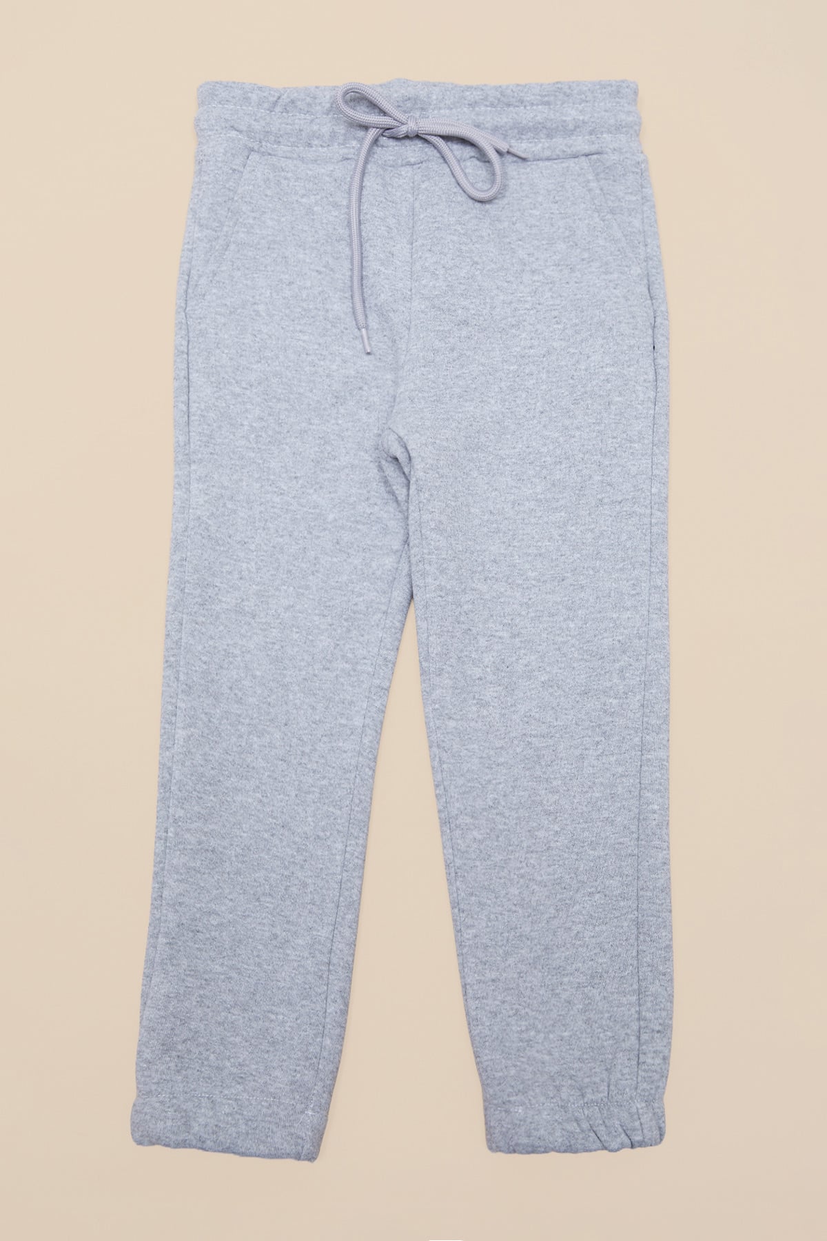 3 İplik Beli Lastikli Jogger Unisex Çocuk Eşofman Altı 4
