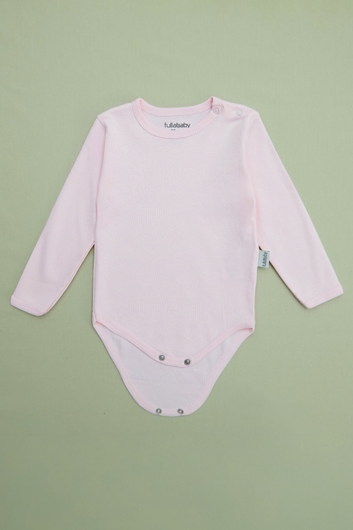 %100 Pamuk Bisiklet Yaka Unisex Çocuk Zıbın 5