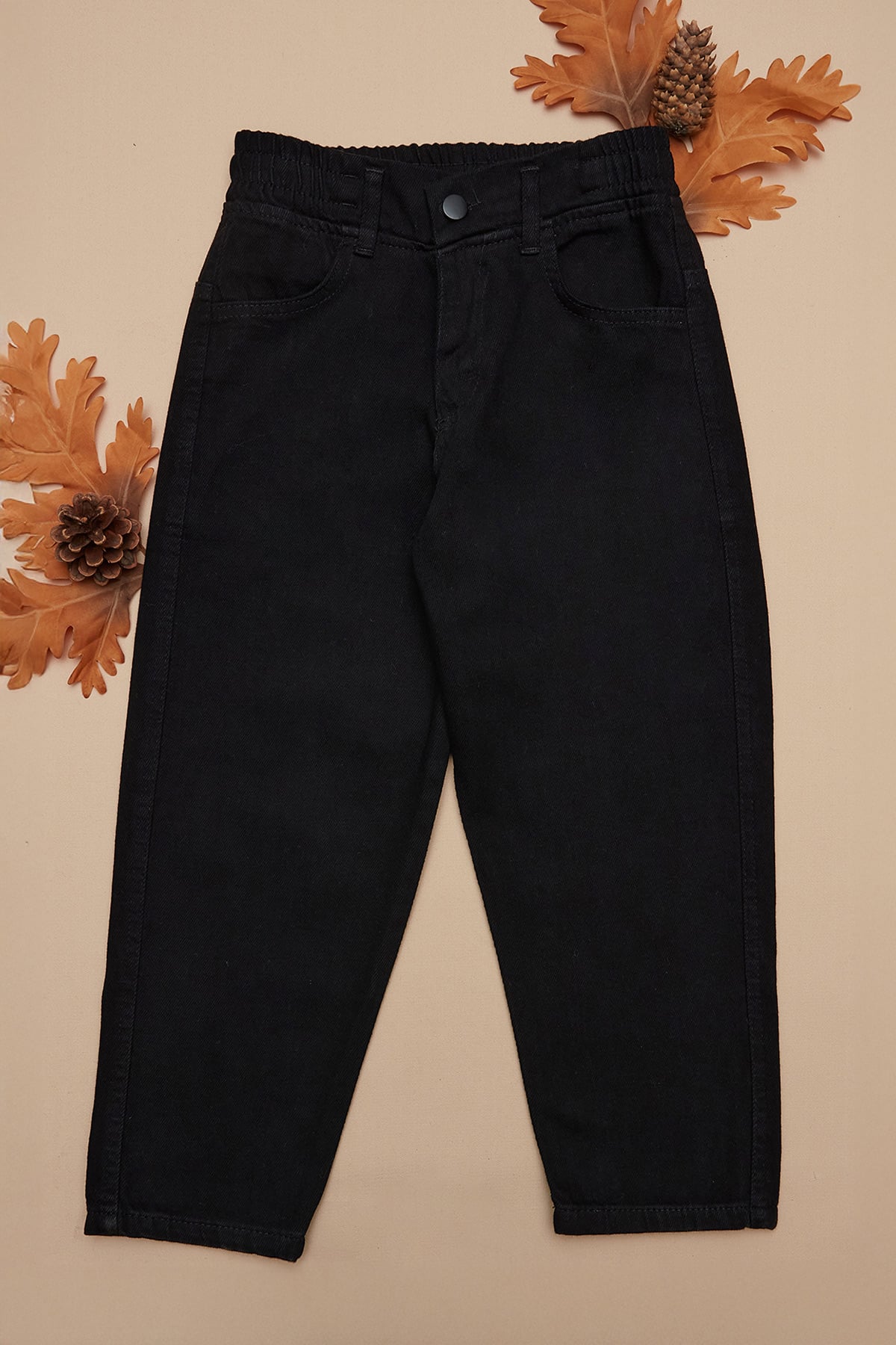 Beli Lastikli Baggy Erkek Çocuk Pantolon 3
