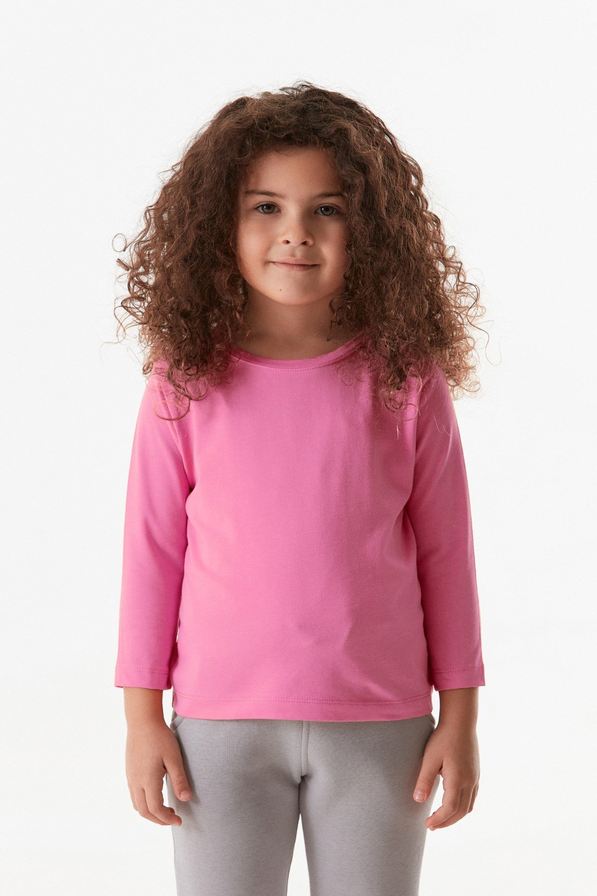 Basic Bisiklet Yaka Unisex Çocuk Body 2