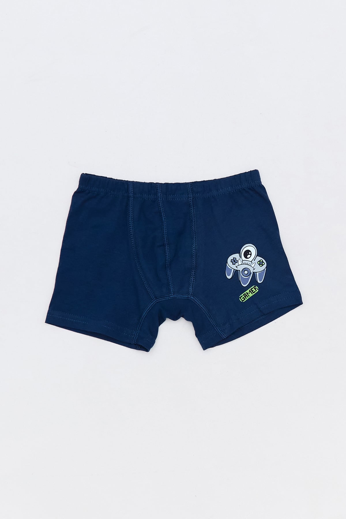 Canavar Baskılı Erkek Çocuk 3 Lü Boxer 3