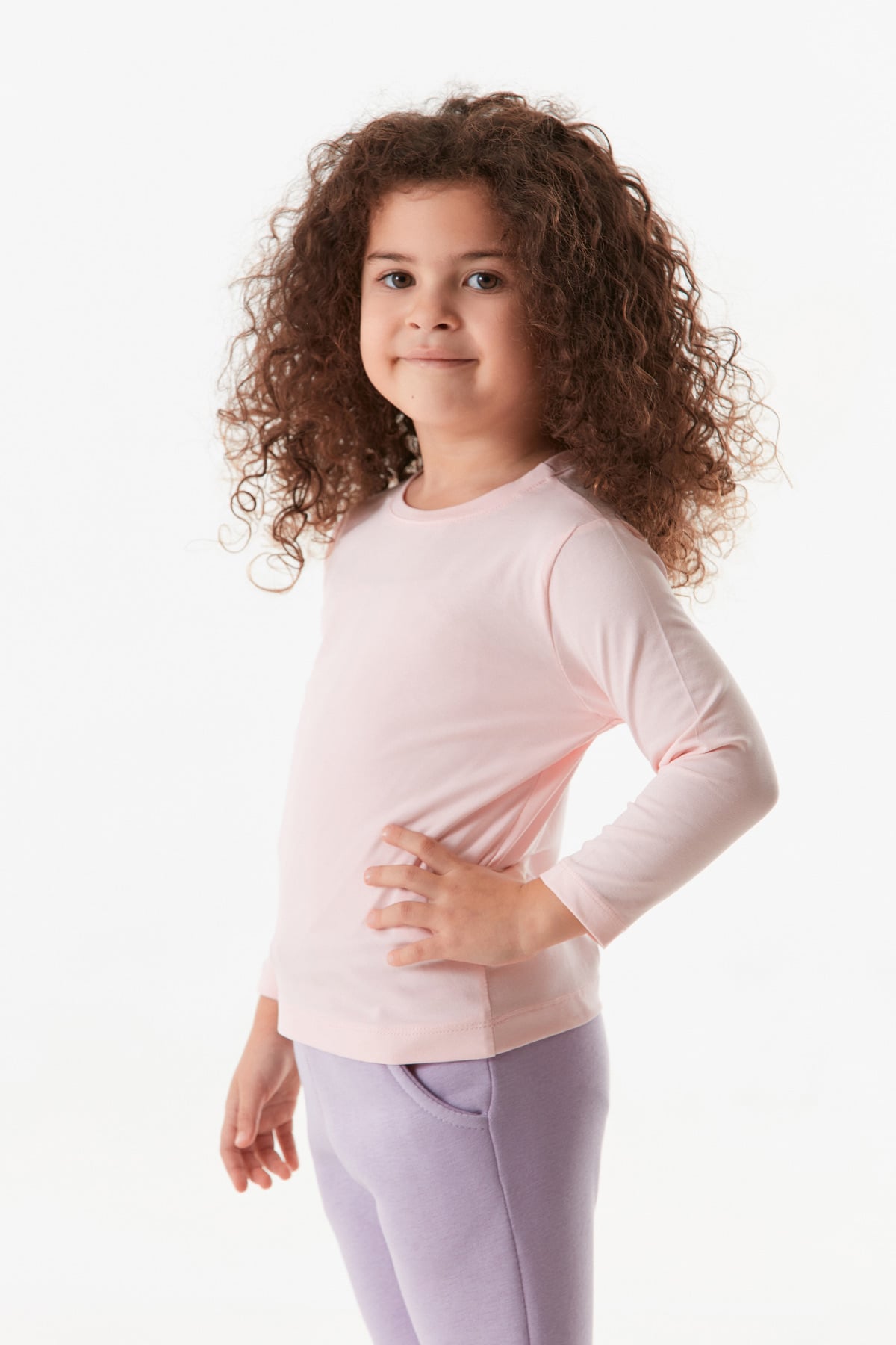 Basic Bisiklet Yaka Unisex Çocuk Body 2