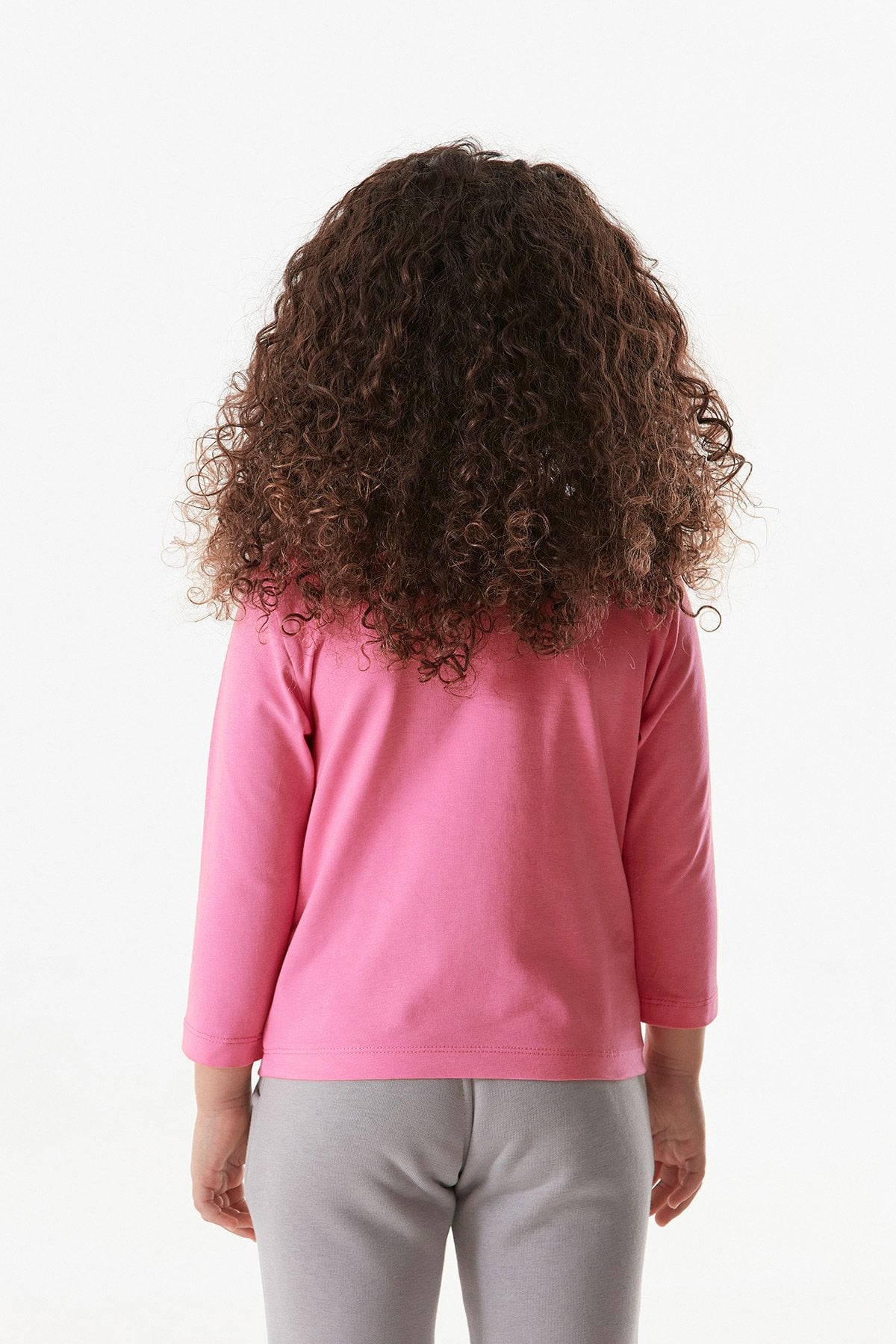 Basic Bisiklet Yaka Unisex Çocuk Body 4