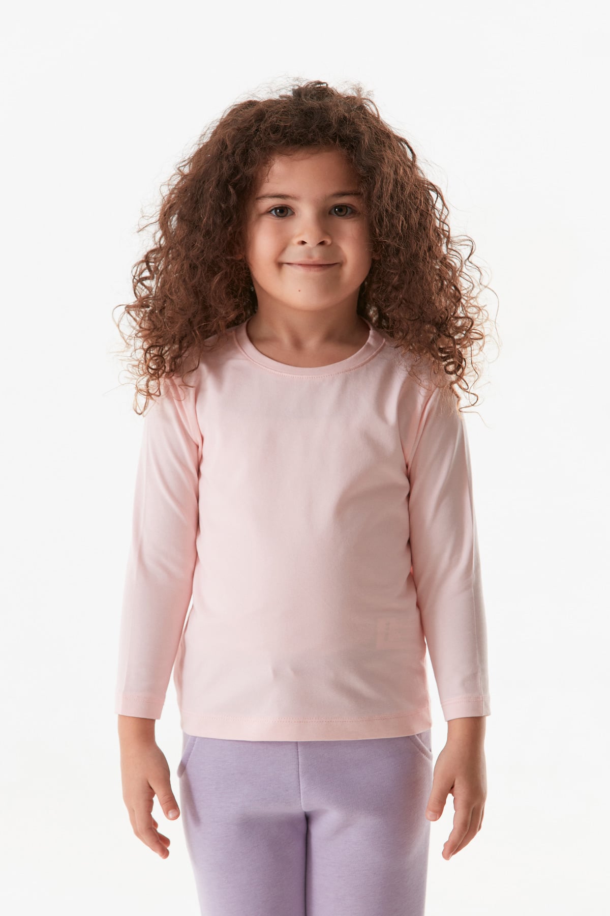 Basic Bisiklet Yaka Unisex Çocuk Body 3