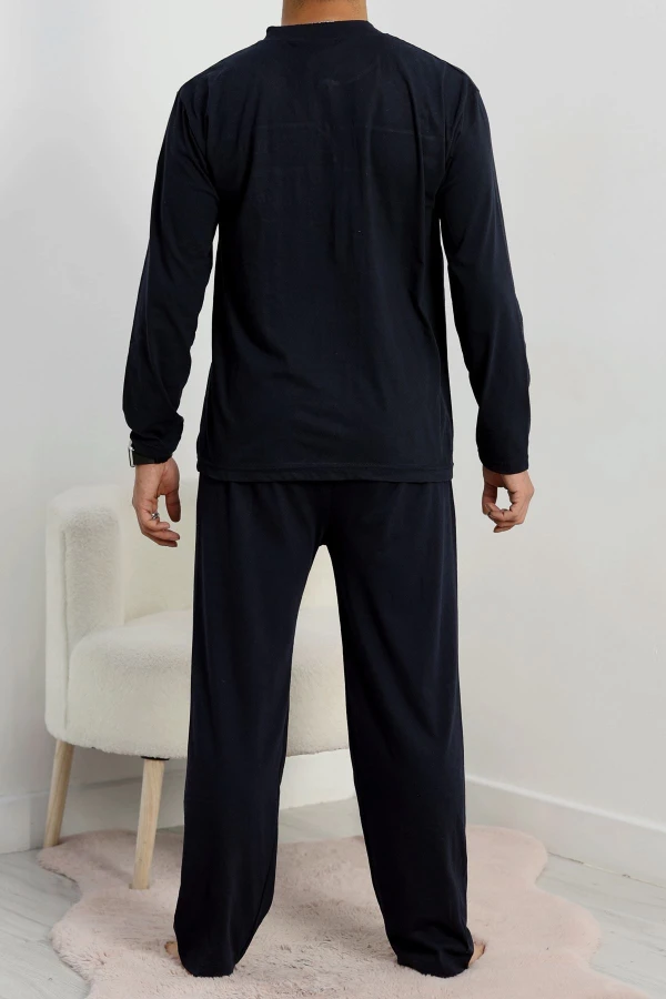 Süprem Erkek Pijama Takımı Lacivert 2