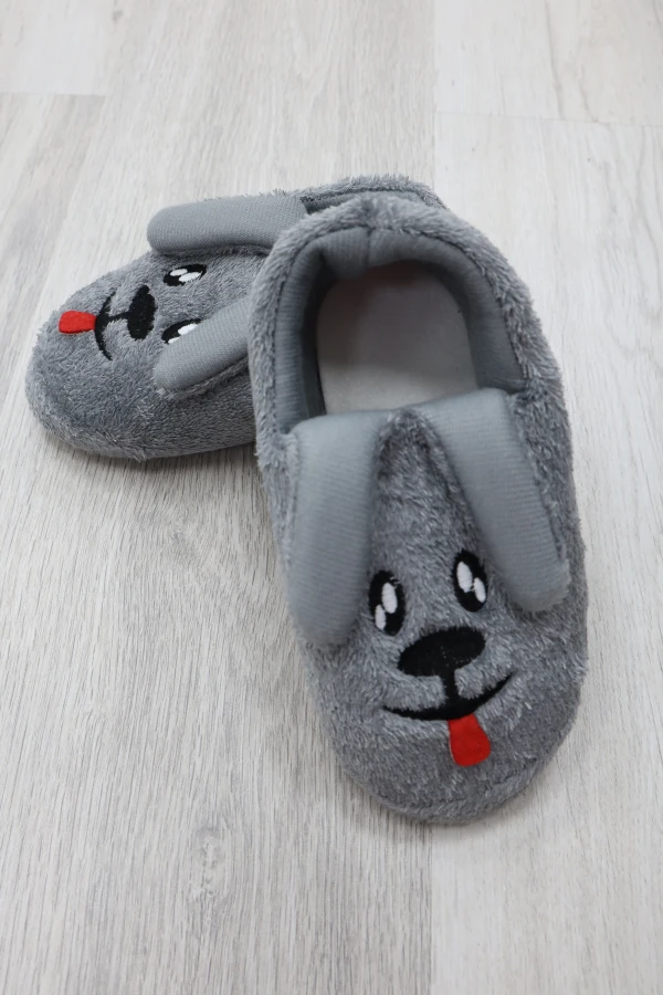 Çocuk Panduf Gri 8
