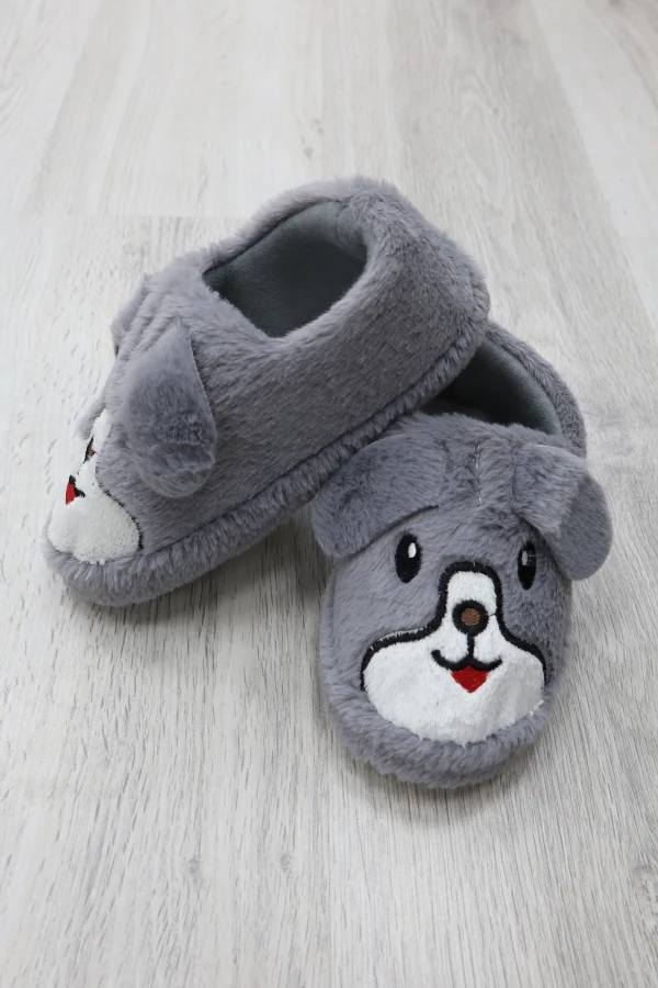 Çocuk Panduf Gri 6