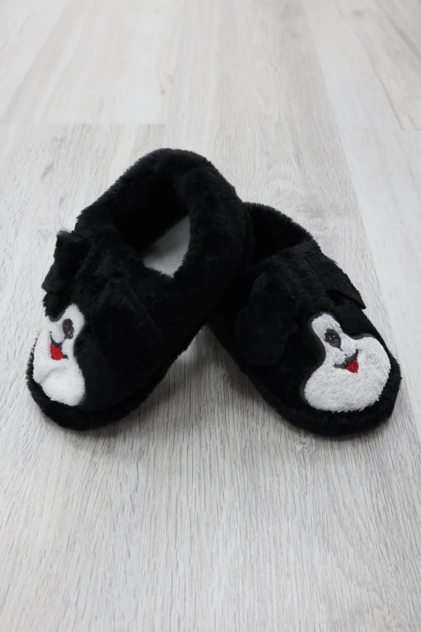 Çocuk Panduf Siyah 6
