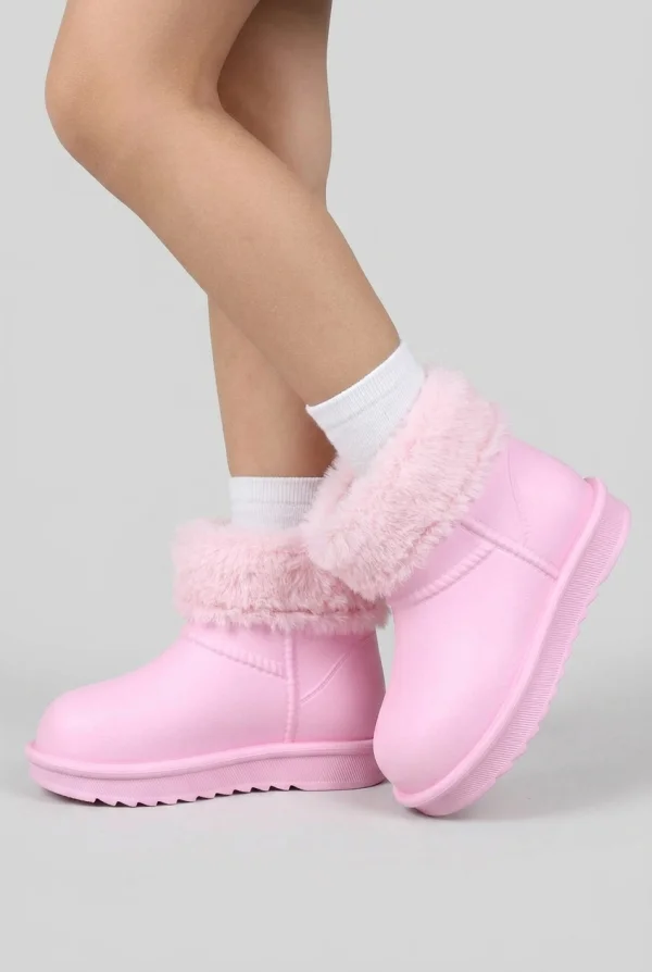 Çocuk Bot Pembe 2