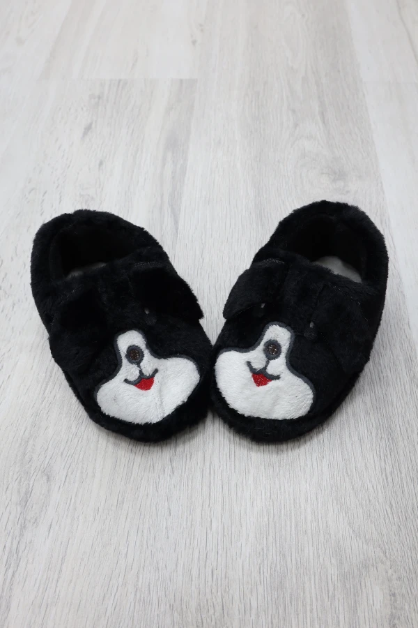 Çocuk Panduf Siyah 8