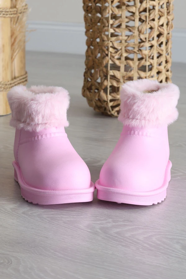 Çocuk Bot Pembe 5