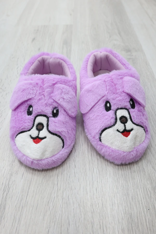 Çocuk Panduf Lila 4