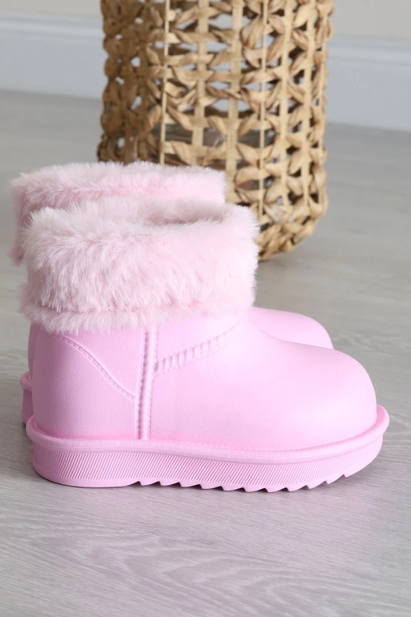 Çocuk Bot Pembe 6