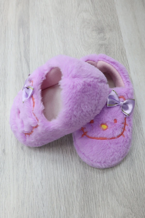 Çocuk Panduf Lila 8