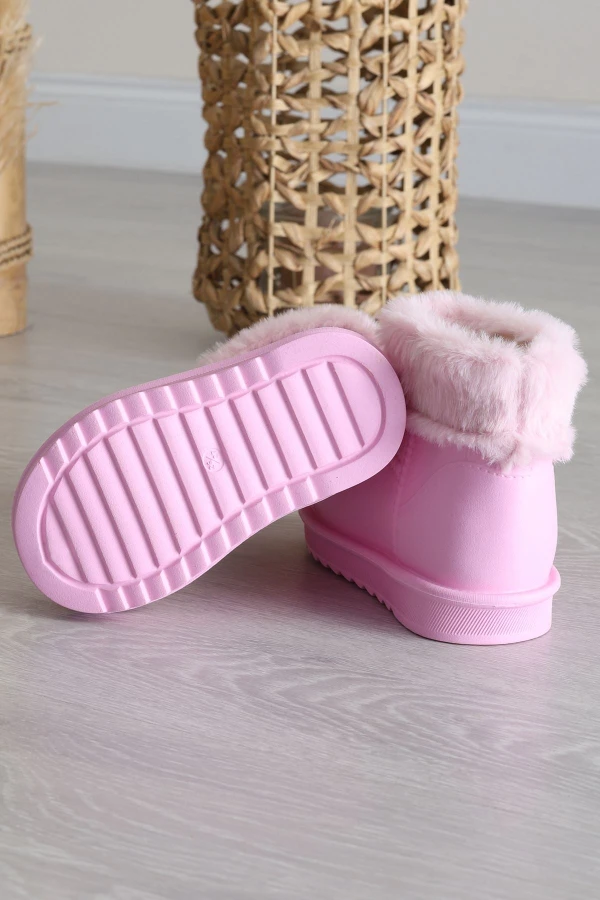 Çocuk Bot Pembe 9