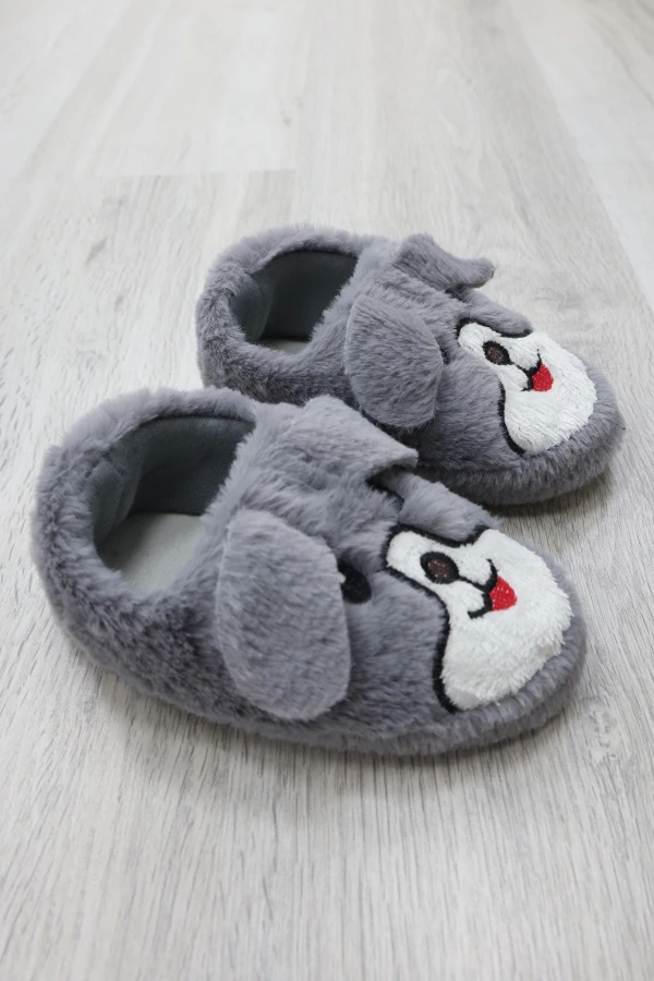 Çocuk Panduf Gri 4