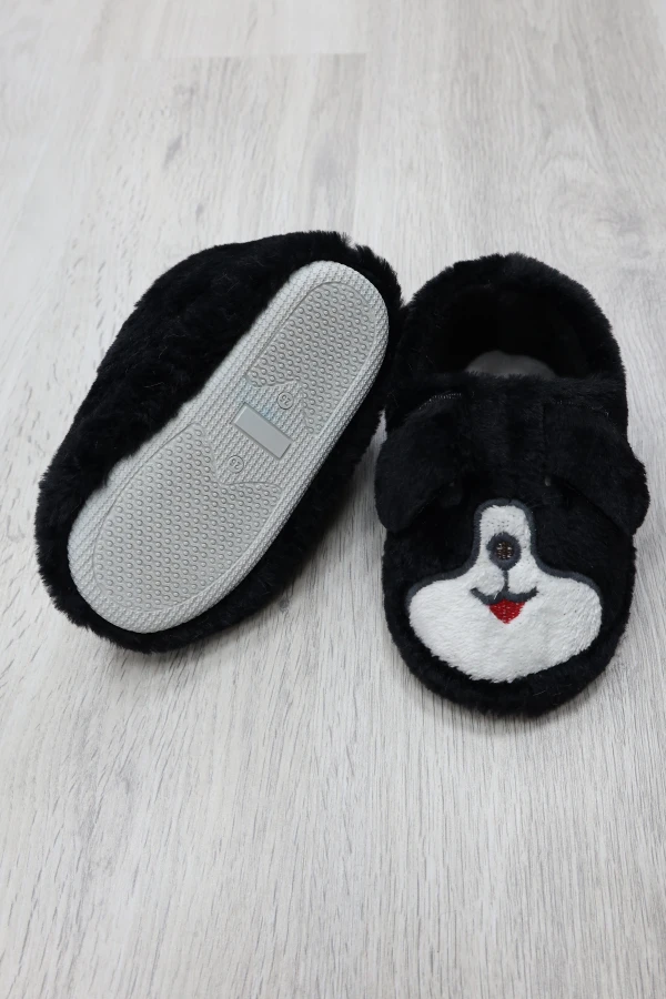 Çocuk Panduf Siyah 9