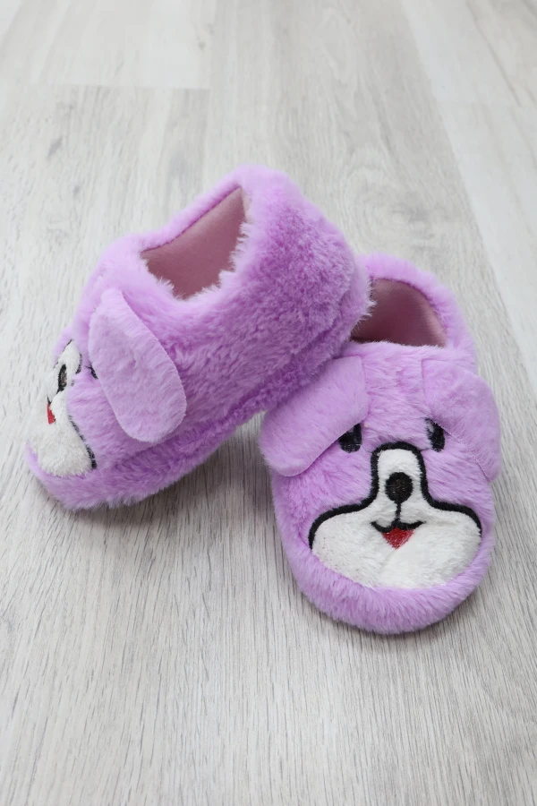Çocuk Panduf Lila 6