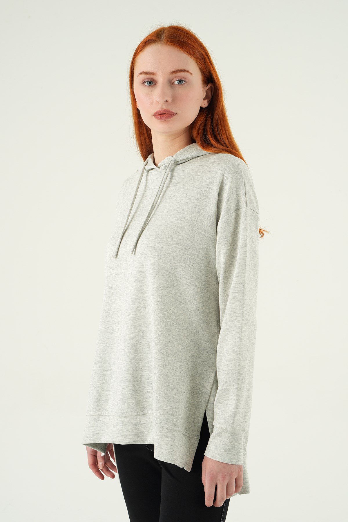 Kapüşonlu Tunik 8309A Karmelanj