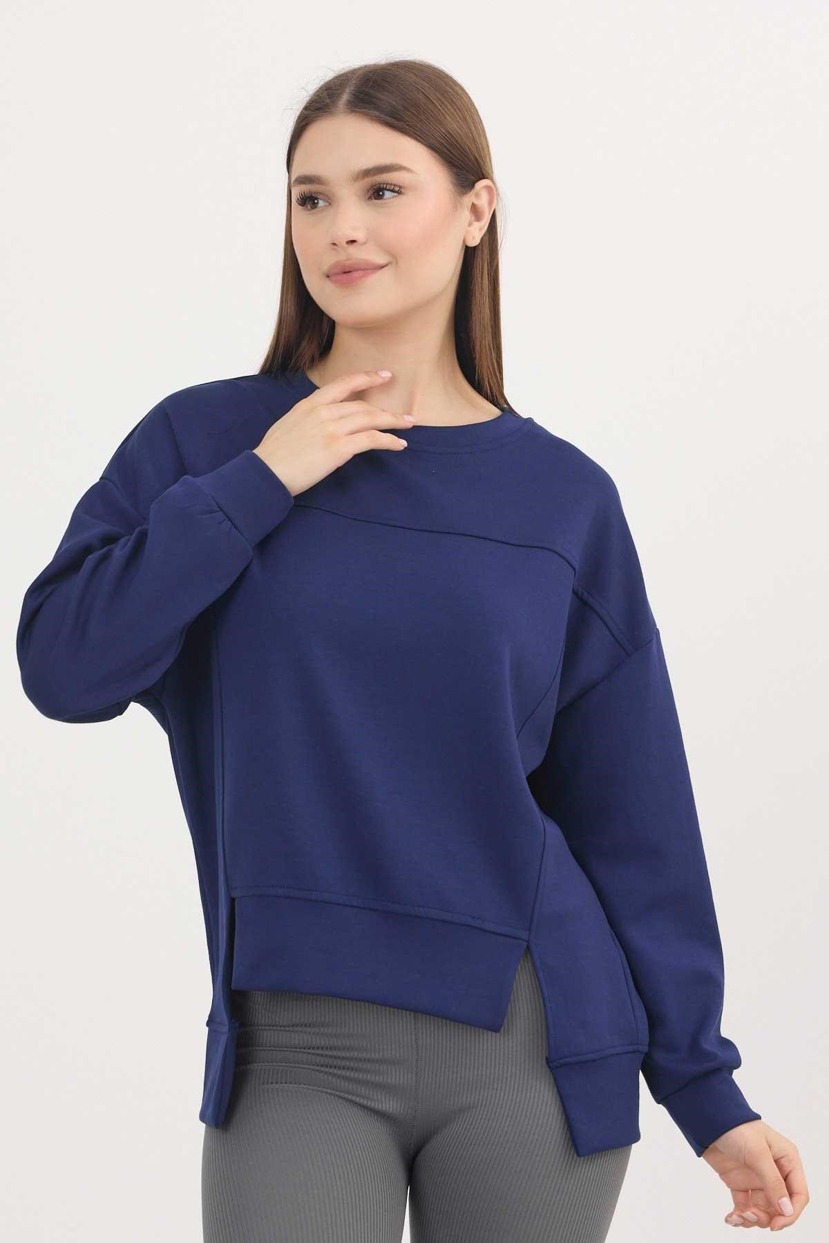Laci Bisiklet Yaka Parçalı Oysho Sweat 3000