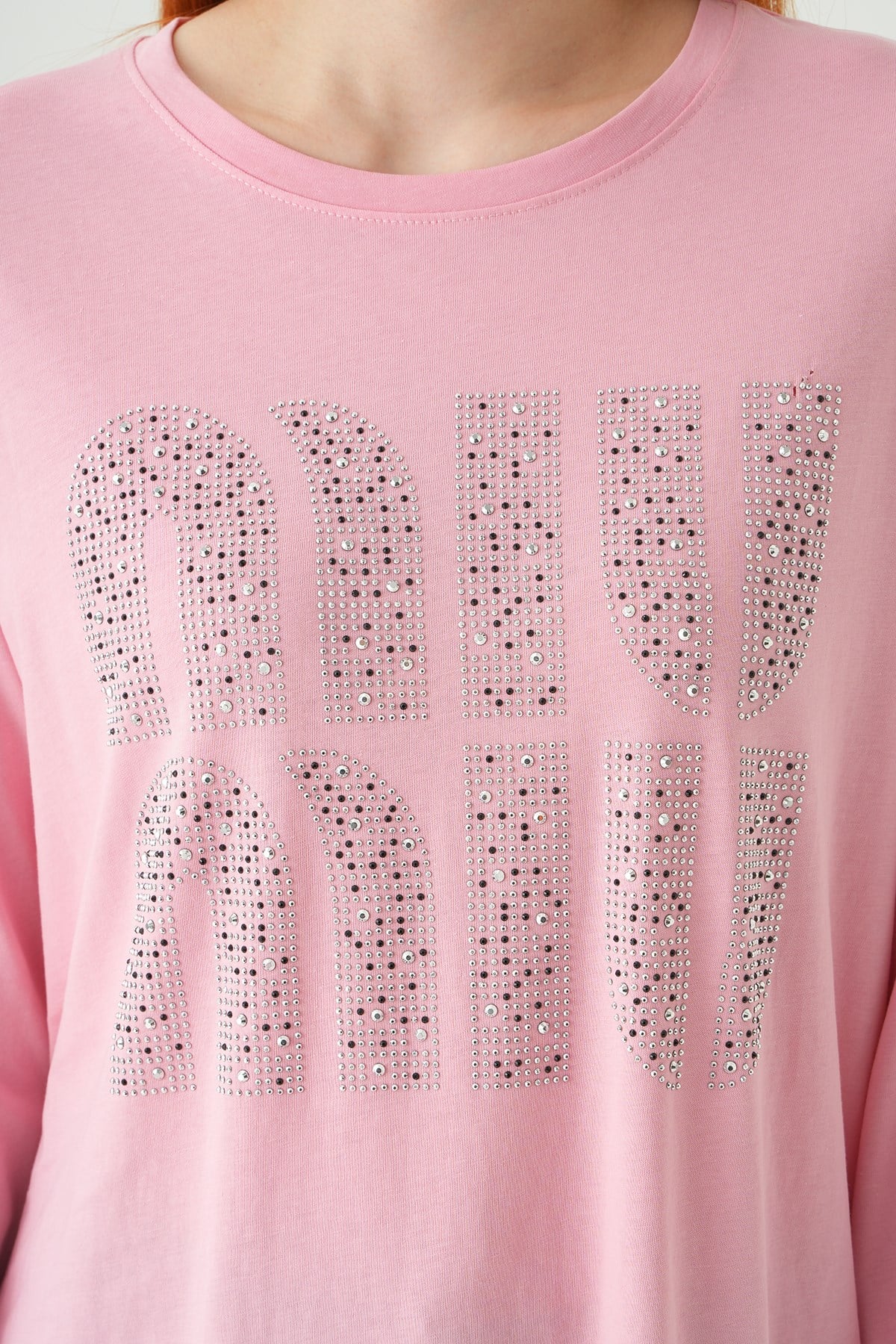 Mıu Baskılı Tunik 2146M Pembe 4
