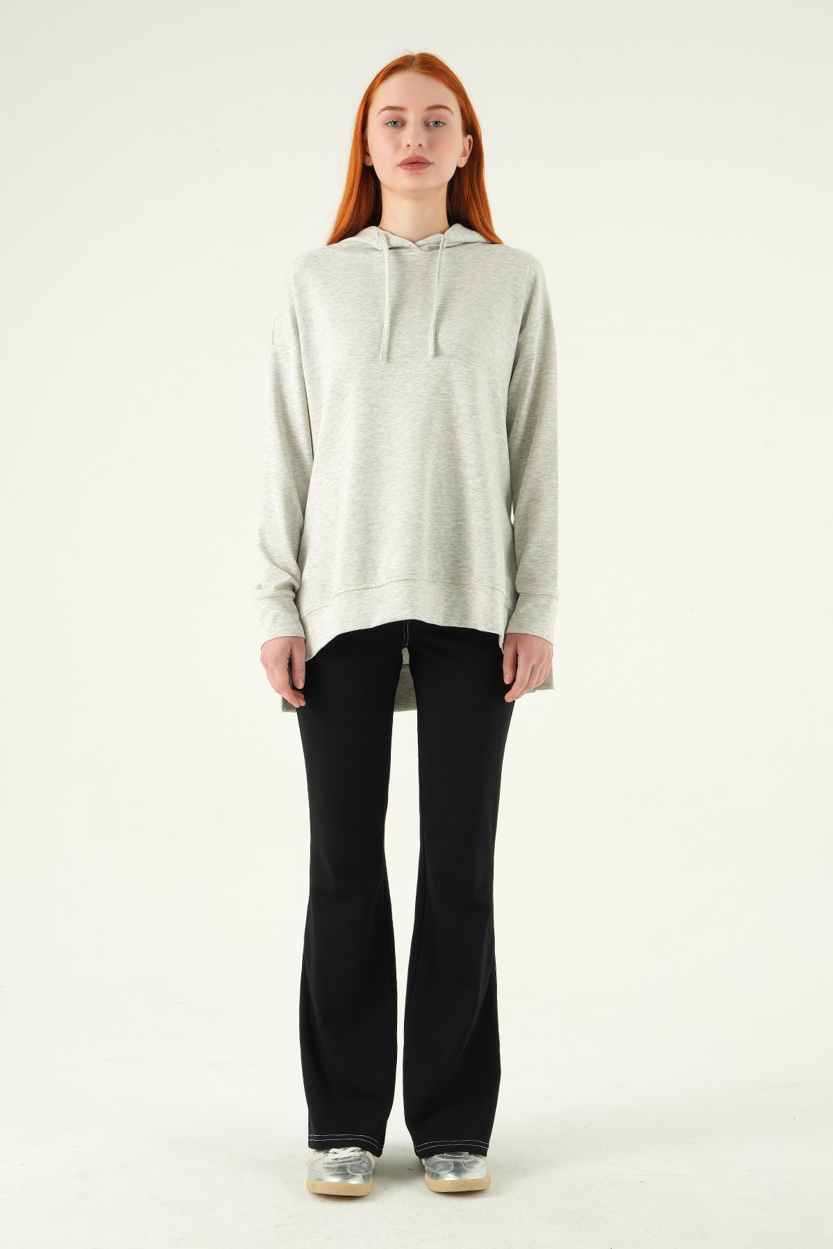 Kapüşonlu Tunik 8309A Karmelanj 3