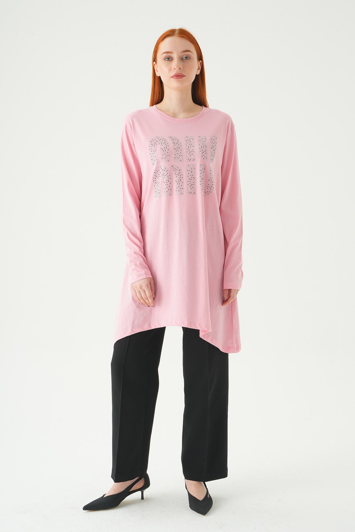 Mıu Baskılı Tunik 2146M Pembe 3