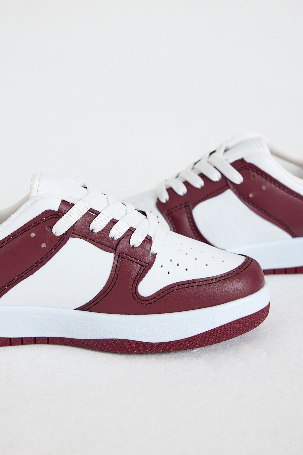 Bordo Spor Ayakkabı 8585 5