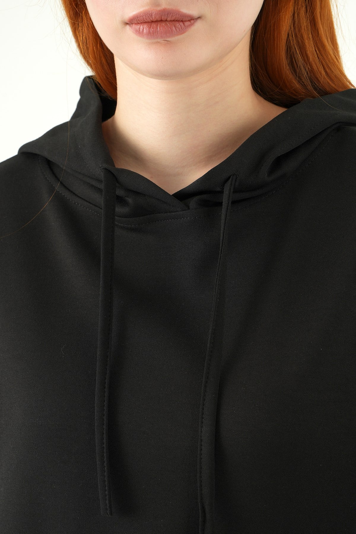 Kapüşonlu Tunik 8309A Siyah 4