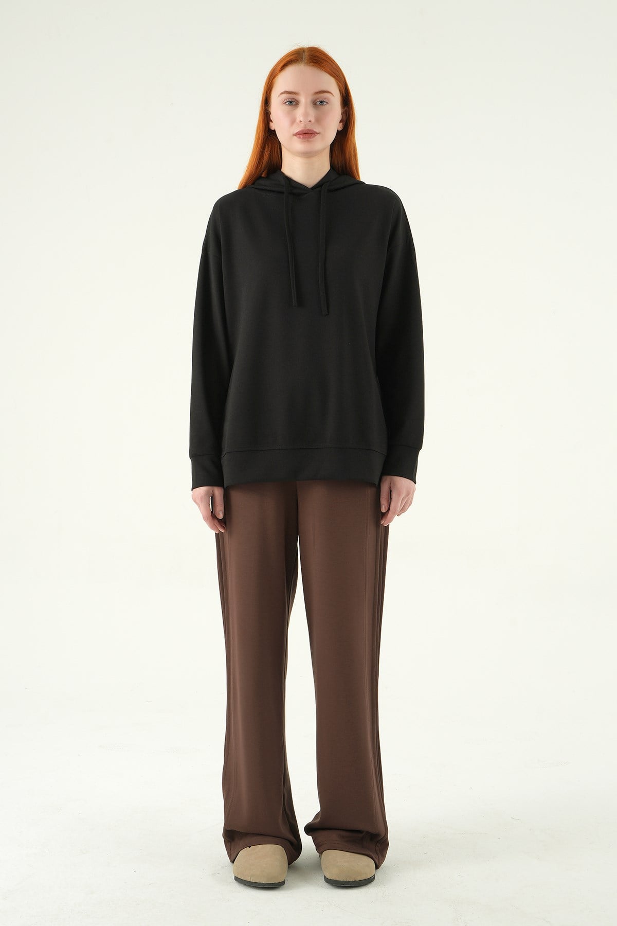 Kapüşonlu Tunik 8309A Siyah 3