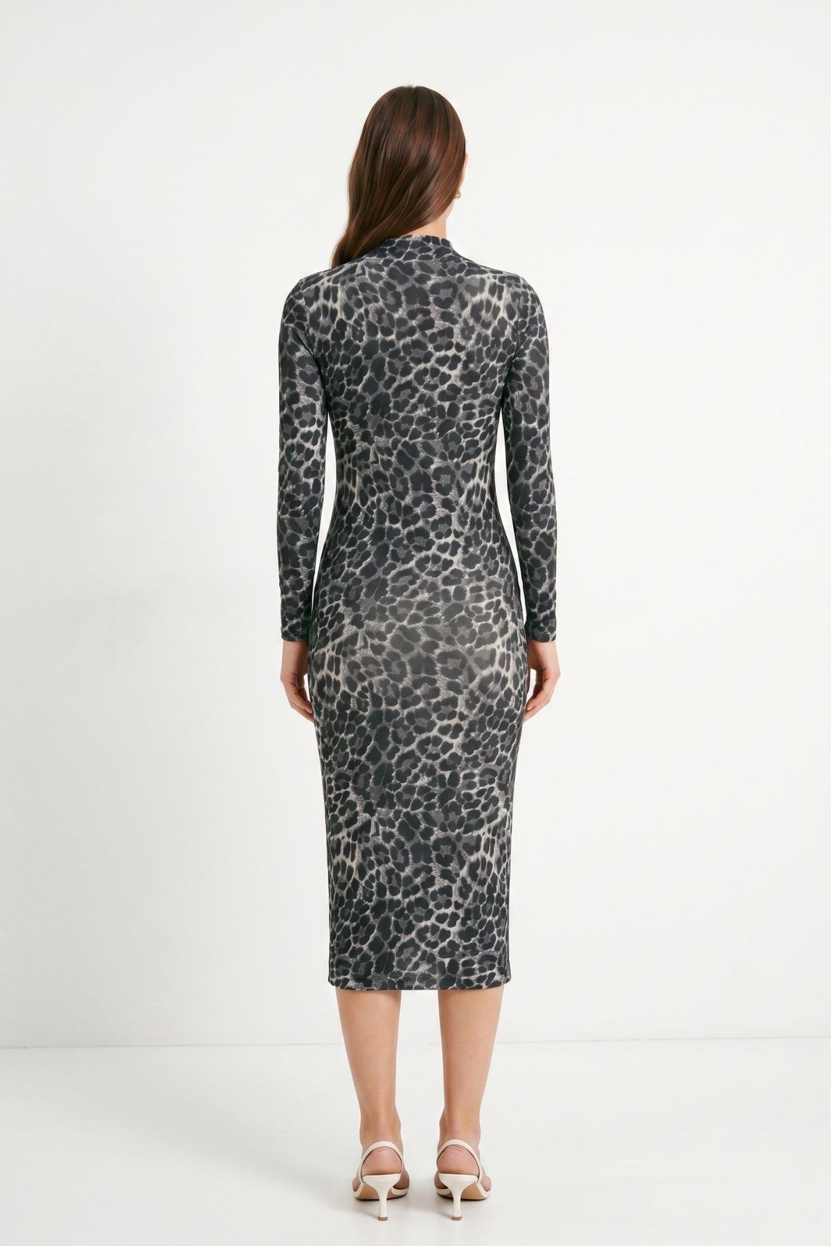 Leopar Elbise 377-1 Füme 3