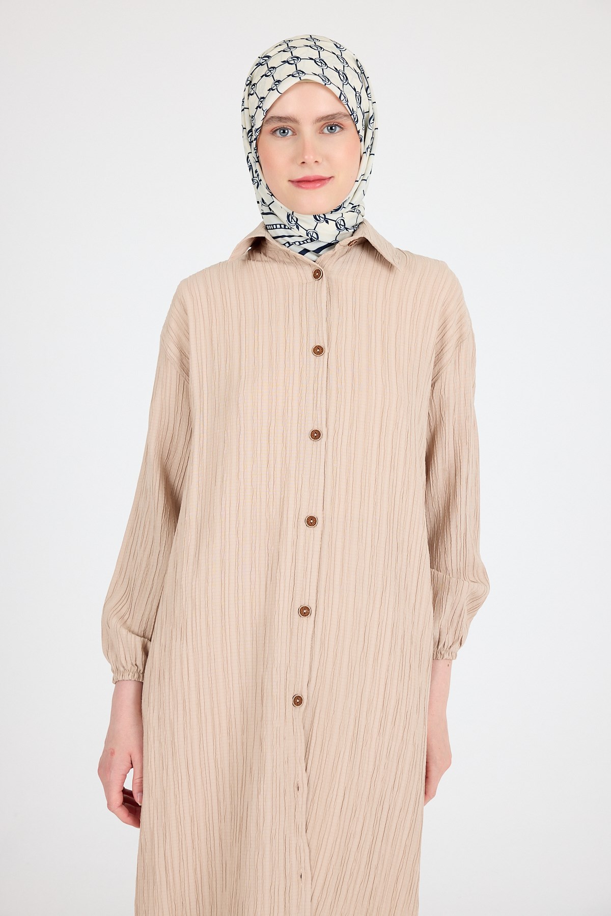 Laci Monogram Desenli Eşarp 3015 4