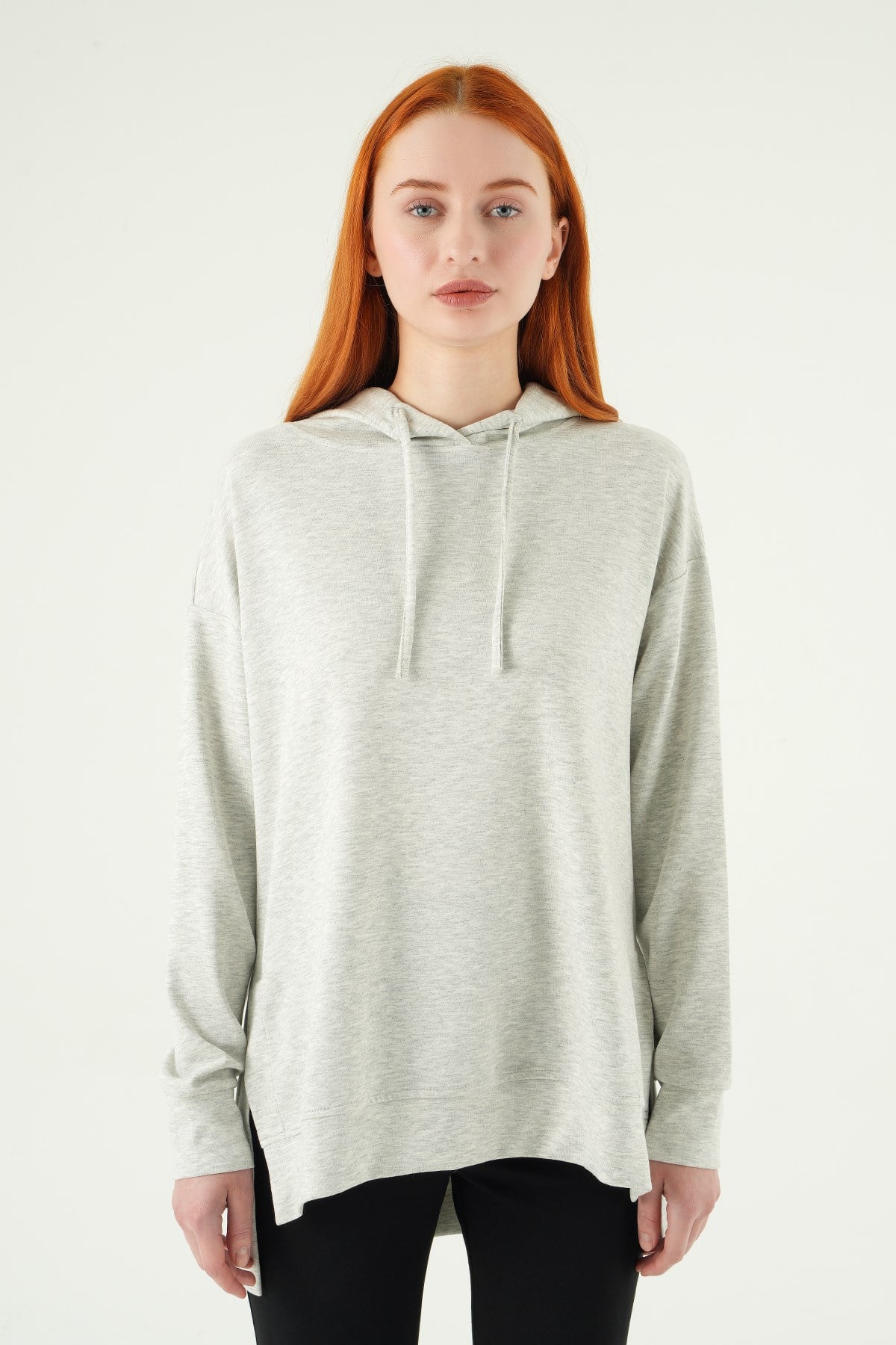 Kapüşonlu Tunik 8309A Karmelanj 2